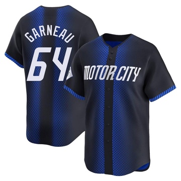 Dustin Garneau Youth Limited Detroit Tigers Blue 2024 City Connect Jersey