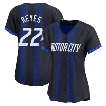 Victor Reyes Women's Limited Detroit Tigers Blue 2024 City Connect Jersey