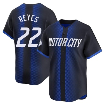 Victor Reyes Youth Limited Detroit Tigers Blue 2024 City Connect Jersey
