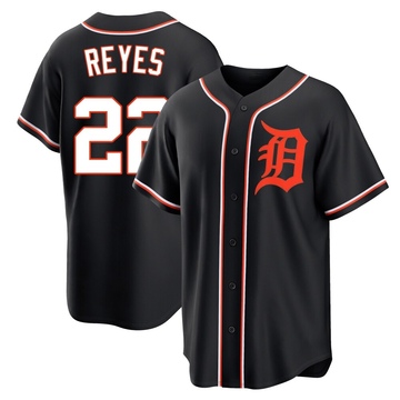 Victor Reyes Youth Replica Detroit Tigers Black Fashion Out Jersey