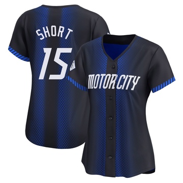 Zack Short Women's Limited Detroit Tigers Blue 2024 City Connect Jersey